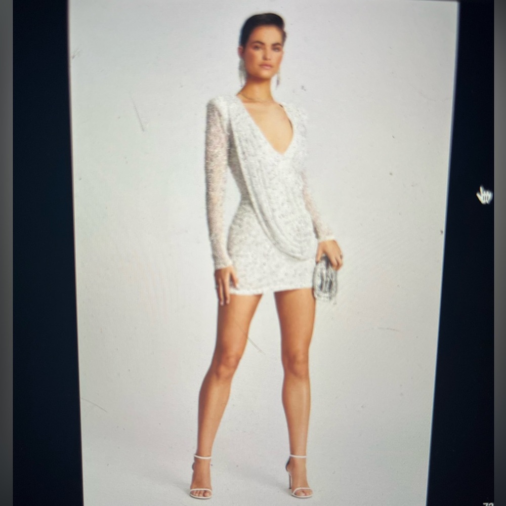 Retrofete yael sequin dress nwt